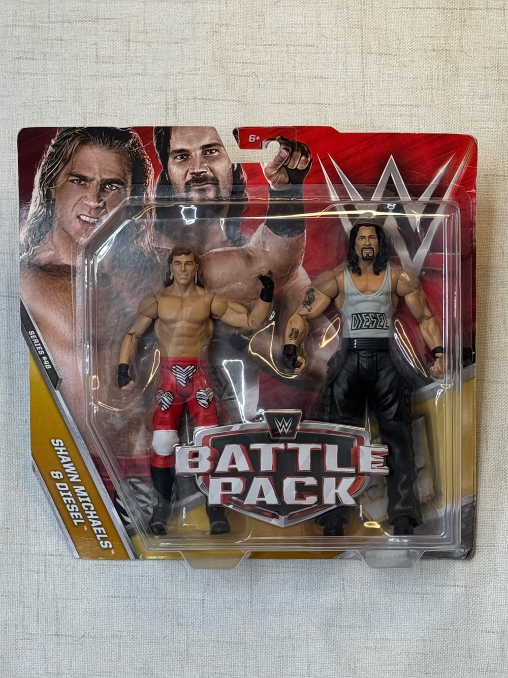 2017 WWE Mattel Basic Battle Packs Series 48 Shawn Michaels & Diesel